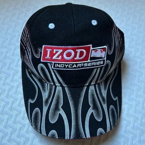 Trendy nascar flame dad hat